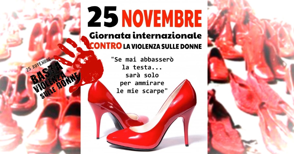 Giornata Contro La Violenza Sulle Donne 25 Novembre 25 novembre 2022: giornata contro la violenza sulle donne - MOVIMENTO 5